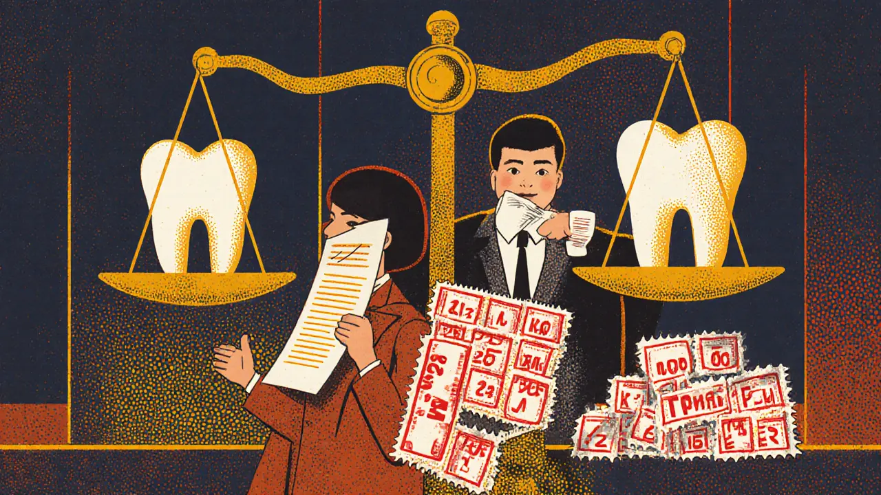 Судья рассматривает экспертное заключение, а клиника пытается скрыться под штампами отказа.