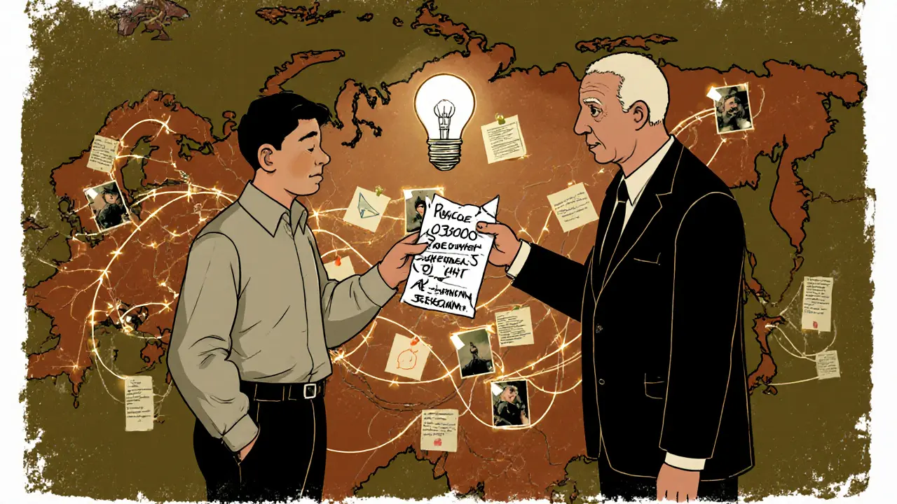 Взыскатель передаёт приставу заметки с ключевой информацией о должнике.