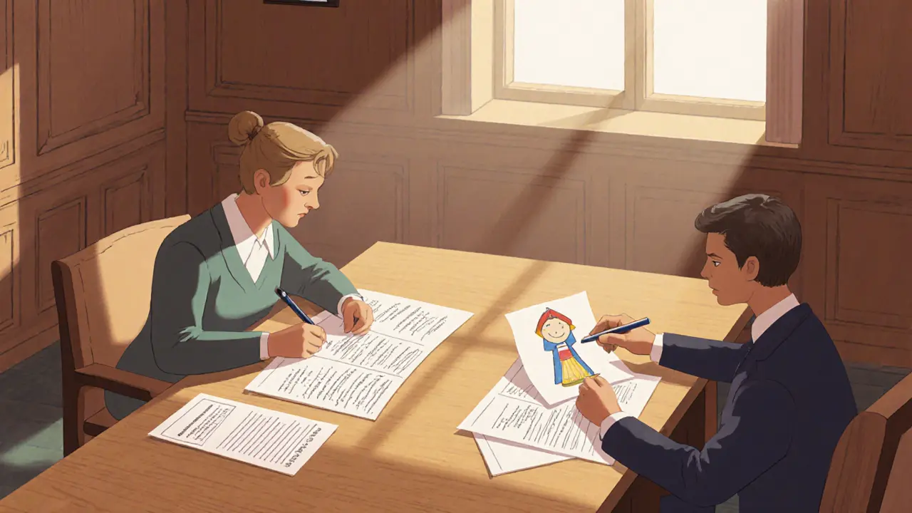 Мирное соглашение при разводе: как правильно оформить и утвердить в суде