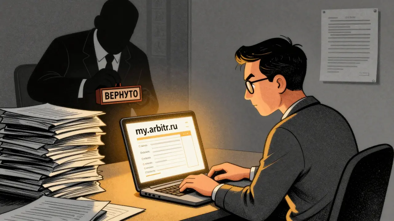 Предприниматель использует официальный калькулятор госпошлины, чтобы избежать возврата иска.