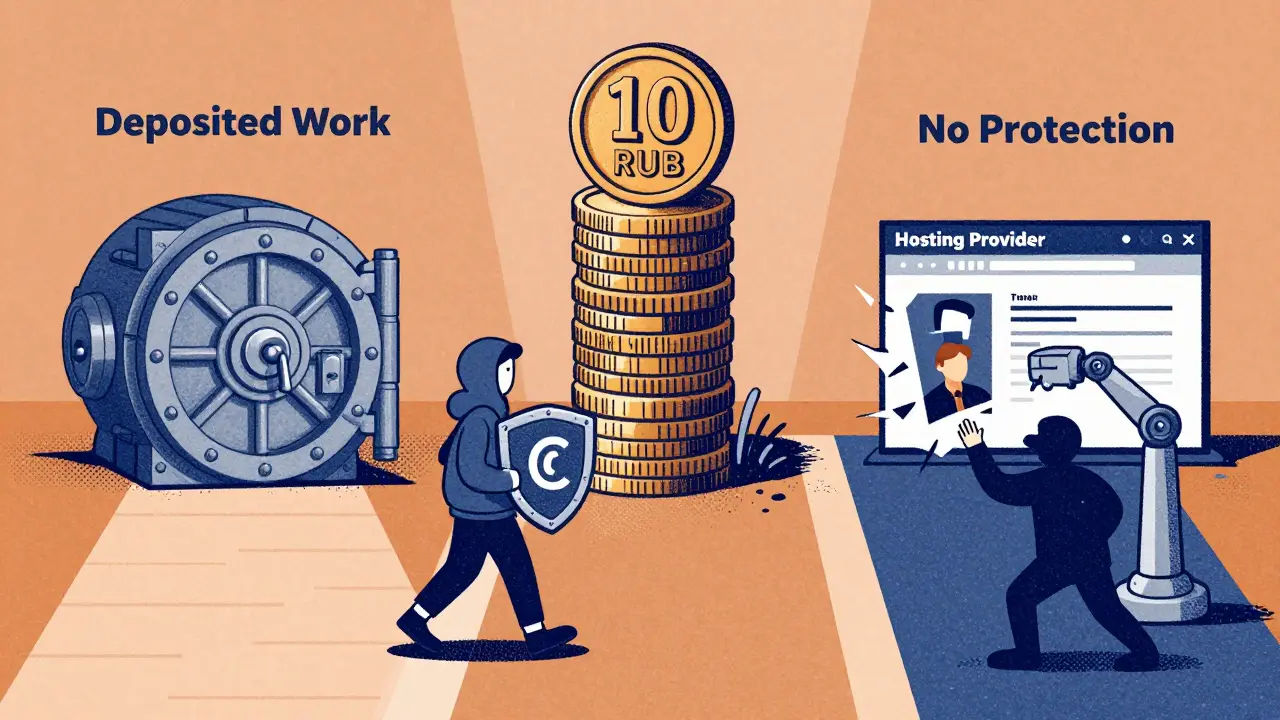 Три пути защиты авторских прав: депонирование, компенсация и беззащитный контент.