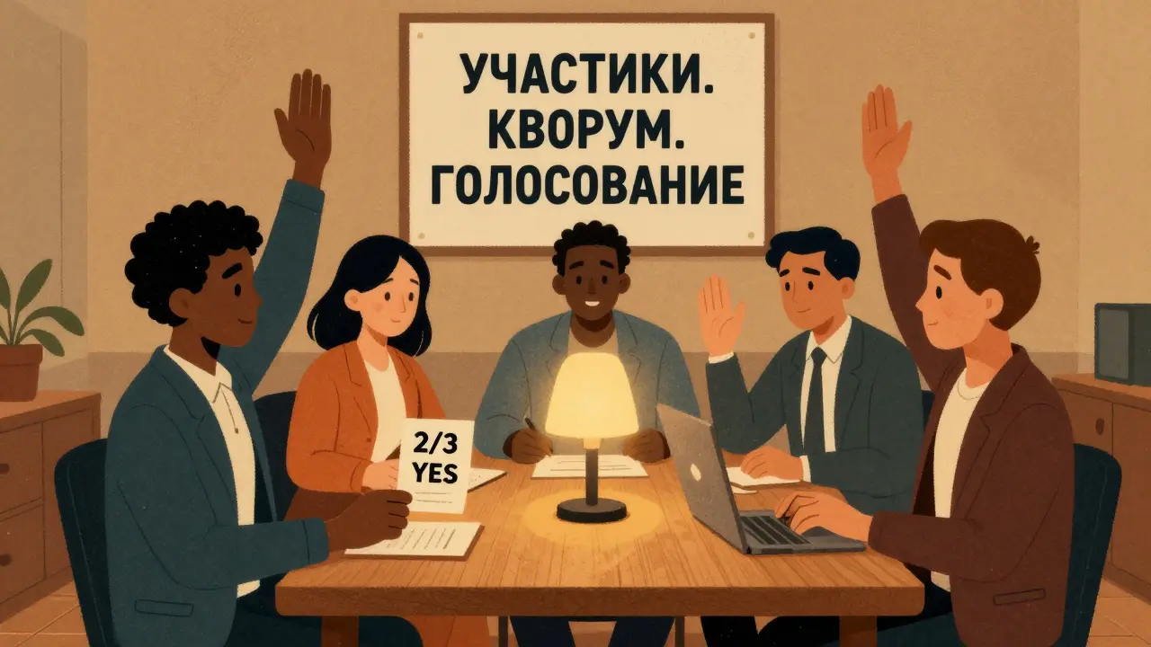 Изменение устава ООО: порядок принятия решений и регистрация в 2026 году