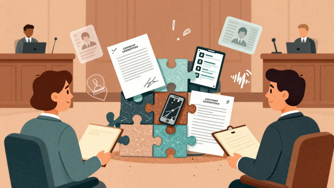 Сбор доказательств в гражданском процессе: допустимость и источники