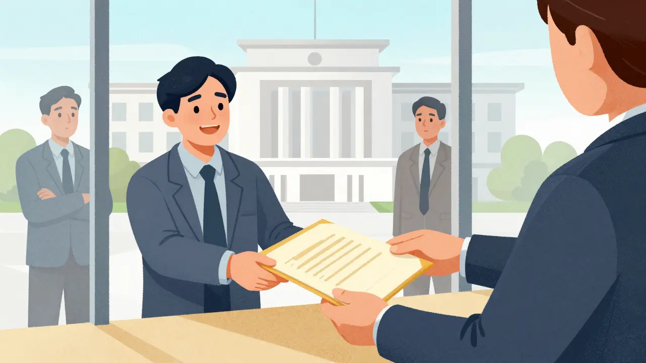 Возврат вещей гражданину после завершения процедуры