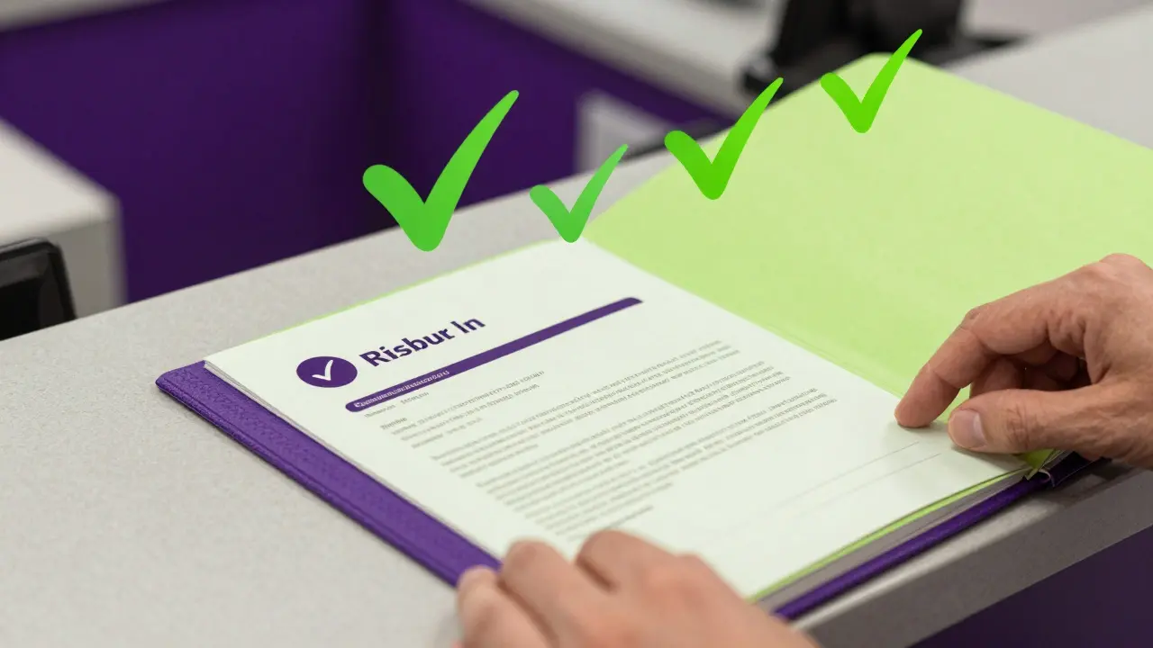 Документы для компенсации и зеленые галочки успешного решения