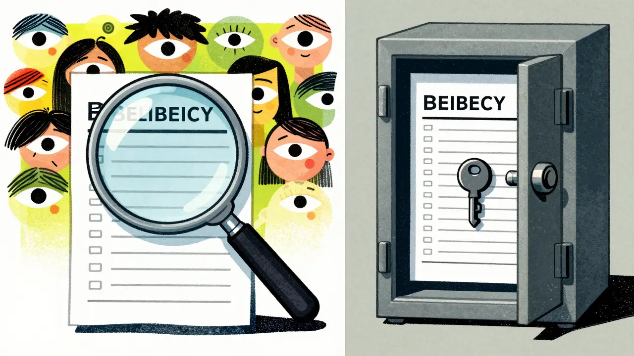 Сравнение публичной прозрачности ПАО и секретности НАО