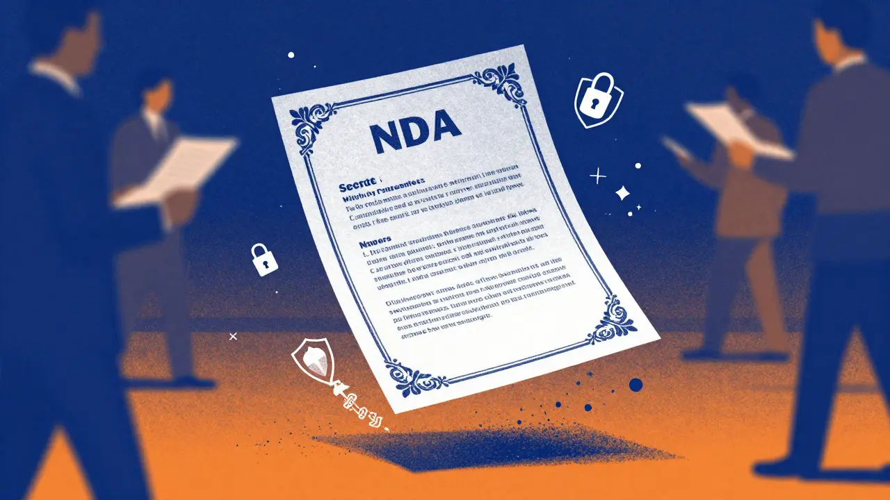 Документ NDA растворяется без защиты коммерческой тайны