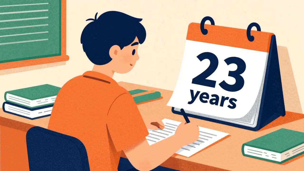 Студент и документы о пенсии до 23 лет